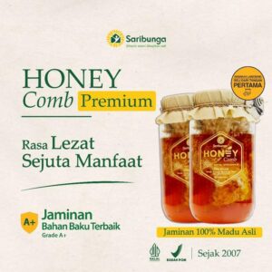 Honey Comb Premium Saribunga -Sarang Madu Premium