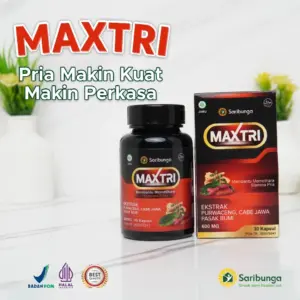 MAXTRI - Rahasia Maksimal Untuk Suami Istri - Suplemen Herbal Vitalitas Stamina Pria
