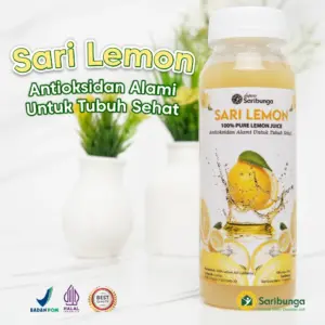 SARI LEMON SARIBUNGA Murni 100% Asli - Paket Diet & Detoks Alami - Lemon Peras Grade A+ Premium