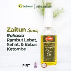 AL AROBI SPRAY Extra Virgin Olive Oil – Rambut Sehat, Kuat, dan Berenergi Setiap Hari