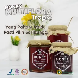 HONEY TROPIC AKASIA SARIBUNGA – Madu Akasia Premium 100% Murni dari Hutan Sumatra